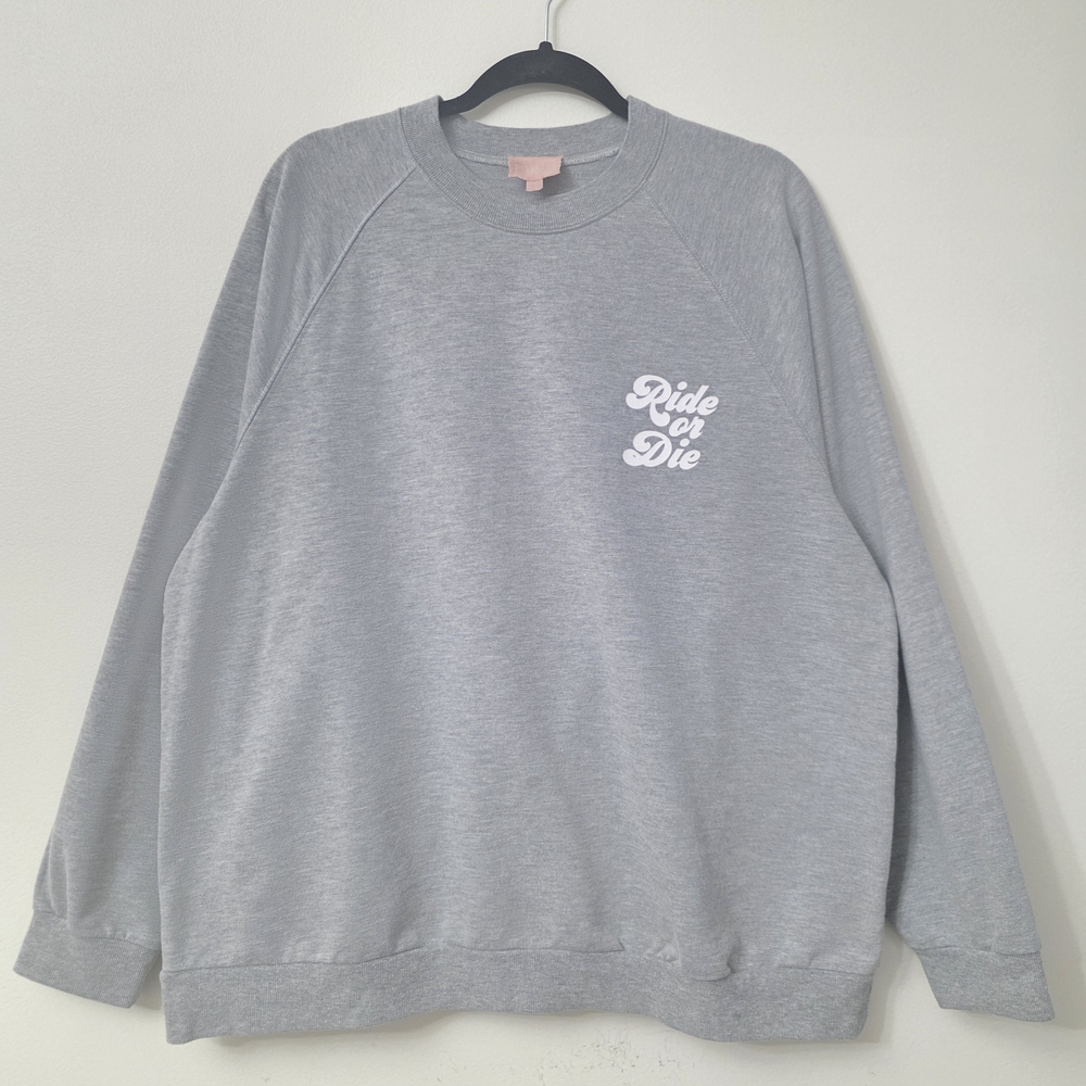 Show Me Your MuMu Light Gray Sweatshirt
